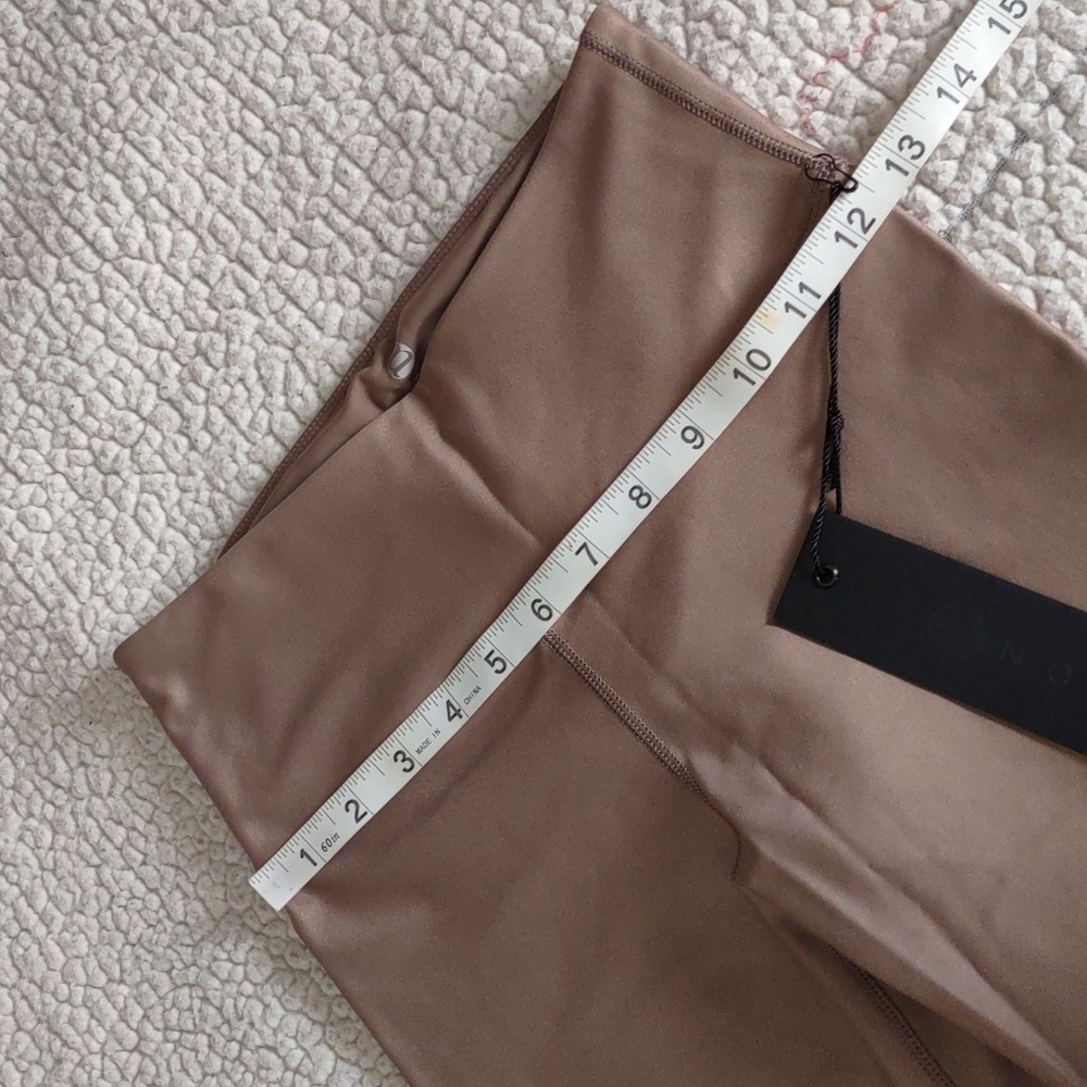 NWT Noli Size Small Almond Liquid Leggings - Picture 9 of 13
